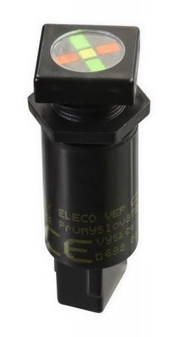 Ukazatel stavu SUS-02-Q G/W 230AC d16mm Eleco VEP CZ 1006391