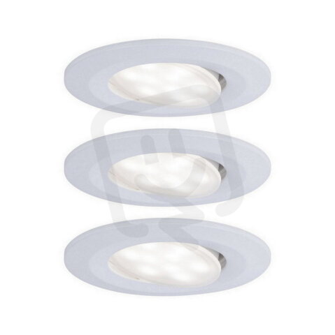 Vestavné svítidlo LED Calla kruhové 3x6,5W bílá mat výklopné 999.31 99931