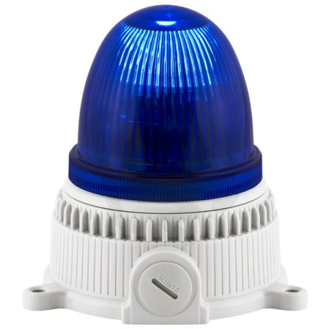Modul zábleskový OVOLUX X 24 V, ACDC, IP65, M16, modrá, světle šedá SIRENA 30151