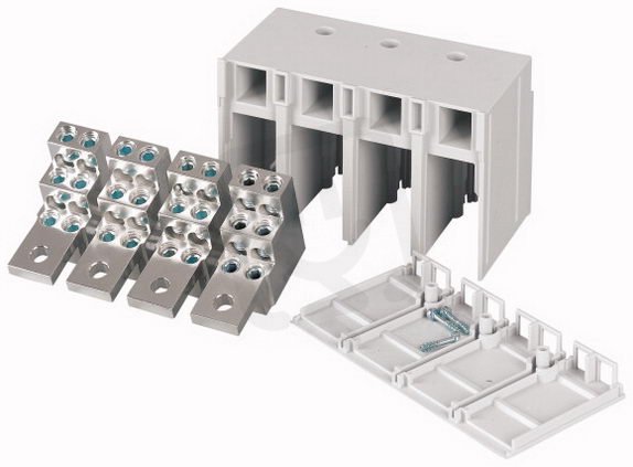 Eaton 144115 Tunelová svorka, sada, NZM2, 4pól, 6x2.5-35 mm2 NZM2-4-XKAM