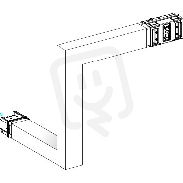 3D koleno 1000 A na míru SCHNEIDER KSA1000DMBK43A