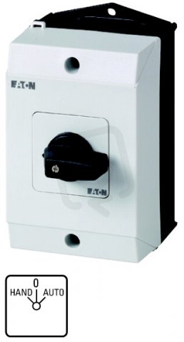 Eaton 207070 Přepínač ručně/automaticky, 1-pól, 20A T0-1-15431/I1