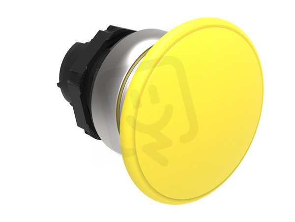 Lovato LPCB6145 Plastová hlavice s hřibovým knoflíkem 40mm žlutá