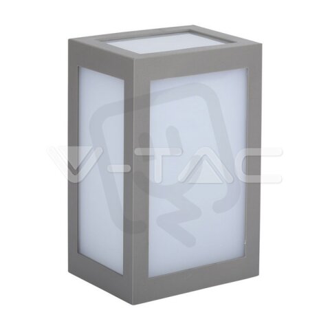 12W LED Wall Light Grey Body 6400K,  VT-