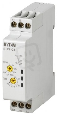 Eaton 262687 Časové relé,24-240V AC,24-48V DC,Ie=3A,Ith=6A,1 přep.kont.