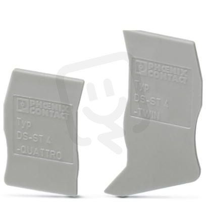 DS-ST 4 Segment krytu, délka: 87 mm, výška: 36,5 mm, barva: šedá 3036615