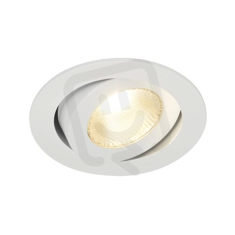 CONTONE Downlight, výkyvná, kruhová, bílá, 13W LED, teplá bílá SLV 161271