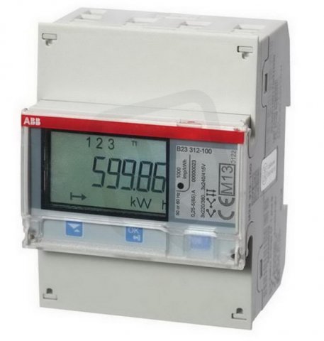 Elektroměr B23 312-100 65 A tř. B RS 485 Modbus ABB 2CMA100169R1000