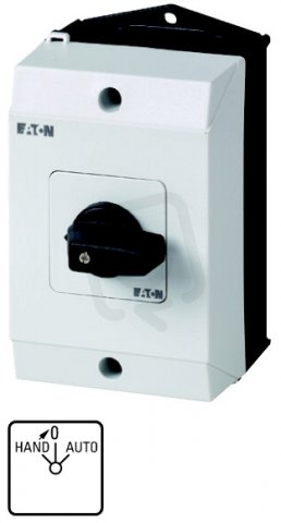 Eaton 207071 Přepínač ručně/automaticky, 1-pól, 20A T0-1-15434/I1