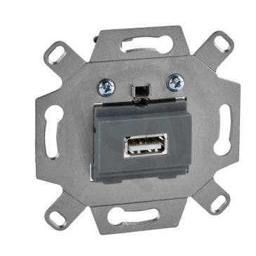 Merten Multimediální USB 2.0 zásuvka SCHNEIDER MTN4581-0000