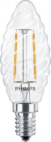 Philips Žárovka FILAMENT Classic LEDcandle ND 2-25W E14 827 ST35 CL