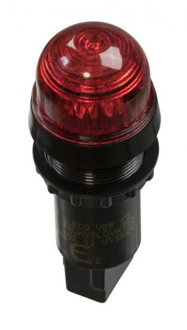 Indikační signálka HIS-12-K Y 24VDC d22mm Eleco VEP CZ 31111376