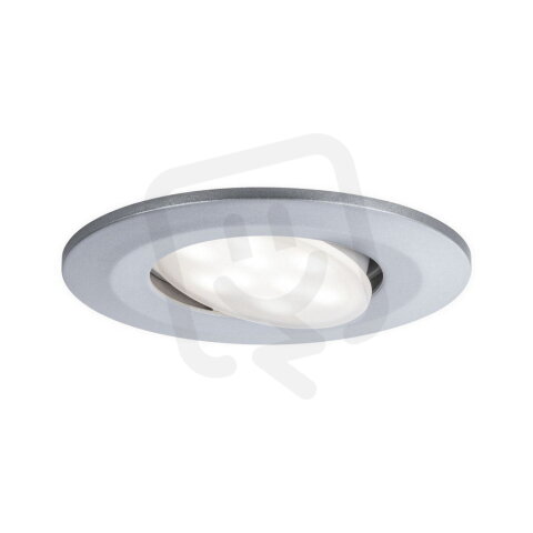 Vestavné svítidlo LED Calla kruhové 1x6,5W matný chrom výklopné 999.32 99932