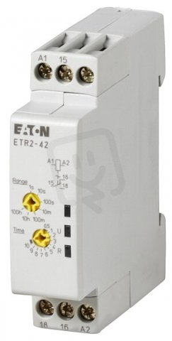 Eaton 262688 Časové relé,24-240V AC,24-48V DC,Ie=3A,Ith=6A,1 přep.kont.