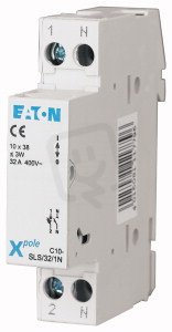 Eaton 112221 Pojistkový odpínač pro Z-C10, 1p+N C10-SLS/32/1N