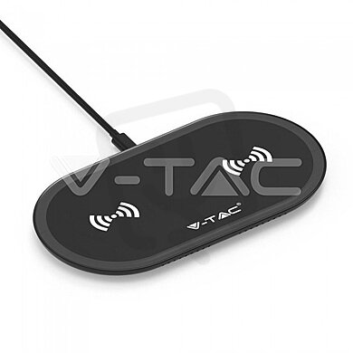 10W Wireless Charging Pad Black , VT-121