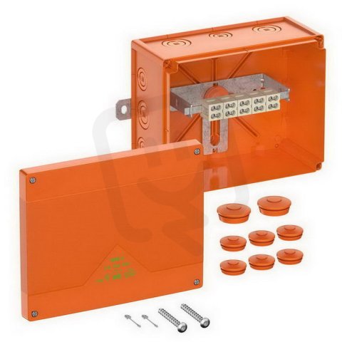 Kabelový rozbočovací box SPELSBERG WKE 6-Duo 5x10mm2 oranžová IP66 E30-E90