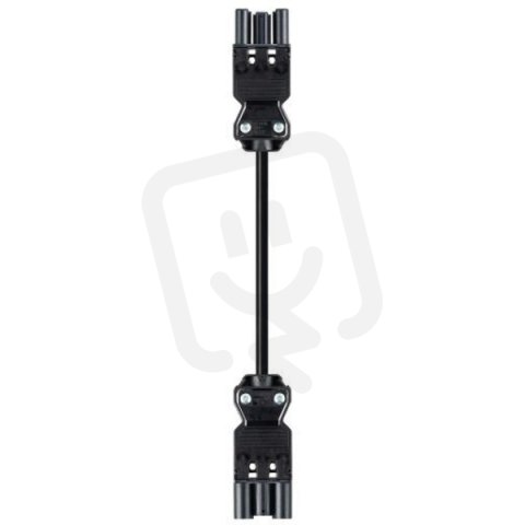 kabel propojovací se dvěma konektory gesis, 3-pól, 3*2,5mm2, délka 1m, černý