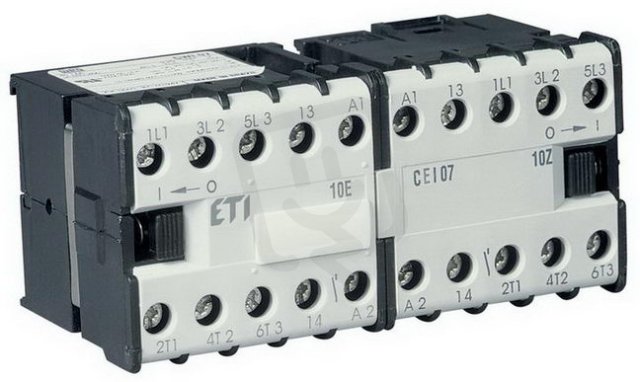 Miniaturní stykač ETI CEI7.10-110V-50/60Hz 3p 4xNO 16A(AC1)/3 5A(AC3 400V)