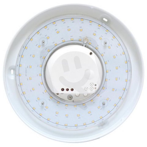 LED svítidlo, bílé, IP44, max.25W, HF senz.360 ECOLITE W141/LED-4100