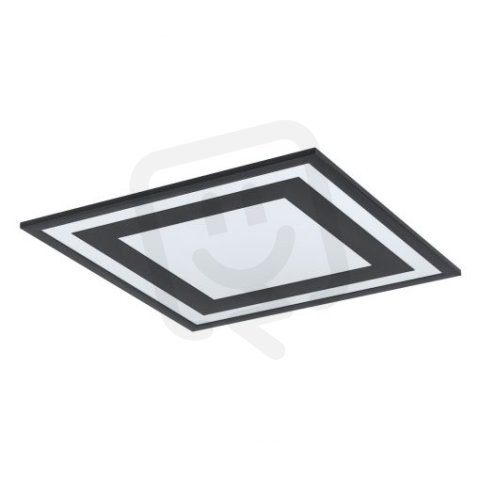 Stropní svítidlo SAVATARILA LED 450X450 černá/bílá 22,2W IP20 EGLO 99038