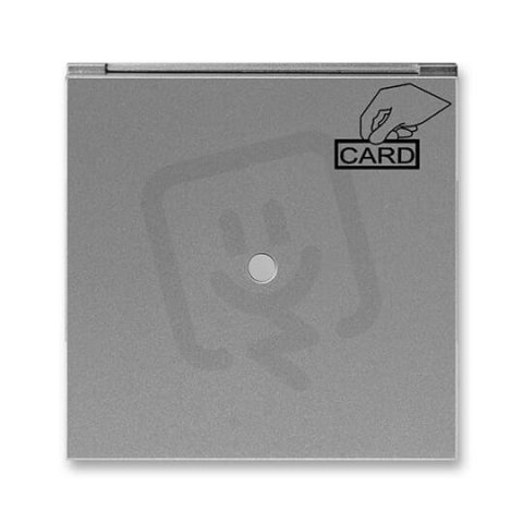 Kryt vypínače kartového s průzorem 3559M-A00700 36 ocelová Neo ABB