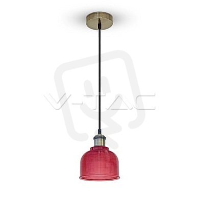 Glass Pendant Red ?145,  VT-7150