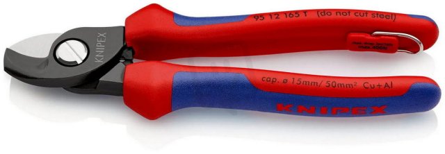 Kabelové nůžky 180 mm KNIPEX 95 12 165 T BK