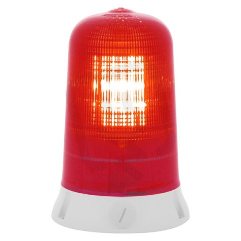Maják zábleskový ROTALLARM X 110 V, AC, IP65, červená, světle šedá SIRENA 85423