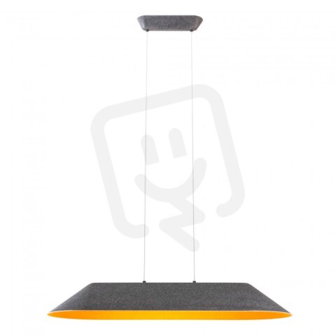 Závěsné svítidlo AKIRA SU LED 23.5W 3000K DARK GREY/ORANGE REDO 01-3531