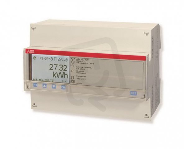 Elektroměr A44 552-110 6 A tř. C RS 485 Modbus ABB 2CMA170549R1000