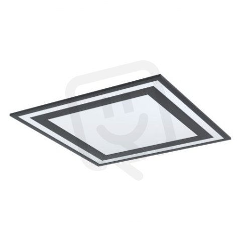 Stropní svítidlo SAVATARILA LED 595X595 černá/bílá 32,5W IP20 EGLO 99039