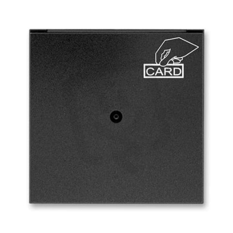 Kryt vypínače kartového s průzorem 3559M-A00700 37 onyx Neo ABB