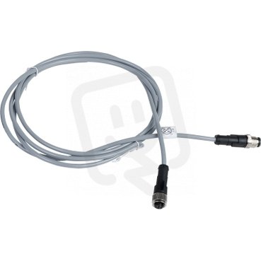 Prodlužovací kabel PVC s konektory M12, 4odiče, L=2m XZCRV1511041C2