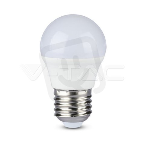 LED žárovka V-TAC 5.5W E27 G45 6400K CRI 95+ VT-2216