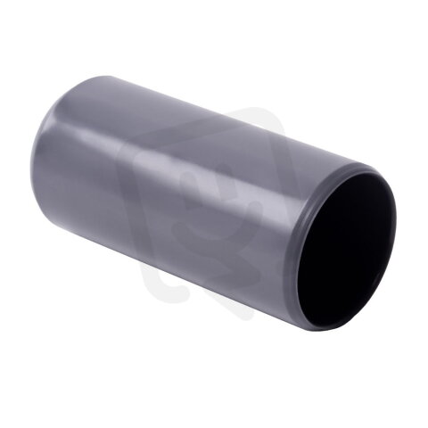 Spojka násuvná PVC pro trubky EN pr. 50 mm, tmavě šedá. KOPOS 0250_LB