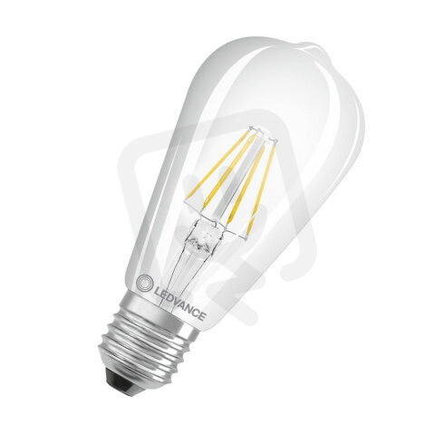 LEDVANCE LED CLASSIC EDISON DIM CRI 90 S 5.8W 927 Clear E27