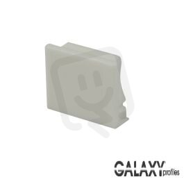 End cap E77W white for profile SL15/NL15, 1 pc. GALAXY PROFILES 8121152