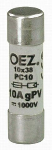OEZ 41236 Pojistková vložka PC10 4A gPV