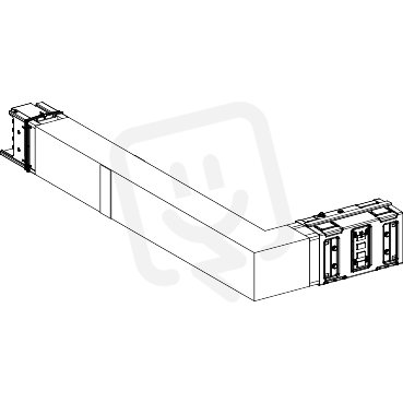 KSA1000DLR41F Koleno 1000 A horizontální