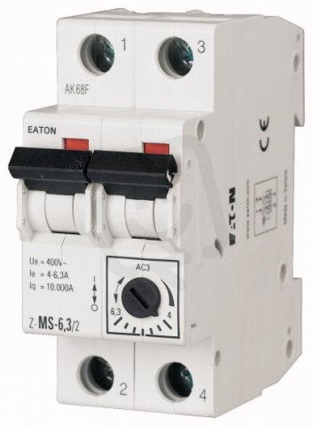 Eaton 248401 Spínač motorů 2-pól (pro 1-fáz motory), Ir=25.0-40.0A Z-MS-40/2