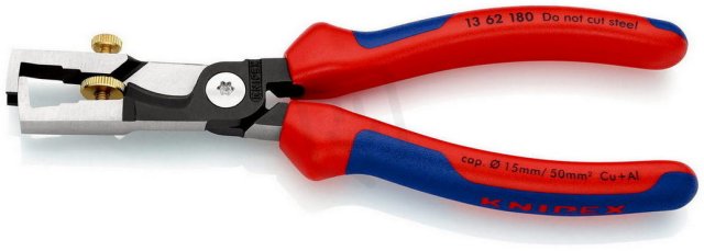 KNIPEX StriX Odizolovací kleště s kabelovými nůžkami 180 mm 13 62 180 SB