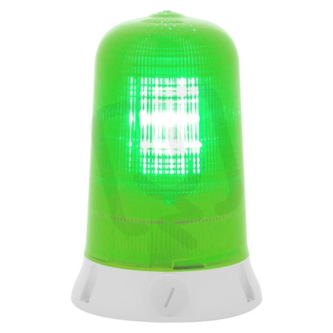 Maják zábleskový ROTALLARM X 110 V, AC, IP65, zelená, světle šedá SIRENA 85424