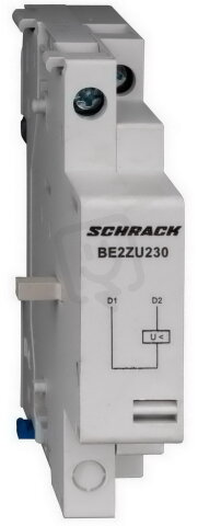 Podpěťová cívka pro spínače CUBICO BE2, 230 VAC / 50 Hz SCHRACK BE2ZU230--