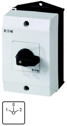 Eaton 207076 Přepínač s nulovou polohou, 1-pól, 20A T0-1-8210/I1