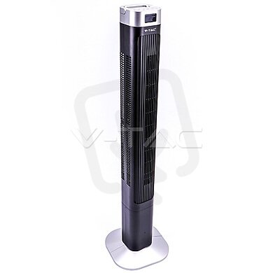 55W LED Tower Fan With Temperature Displ