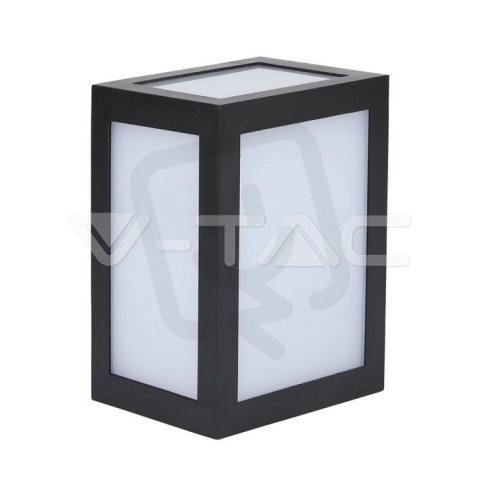 12W LED Wall Light Black Body 4000K,  VT