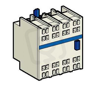 Schneider LADN223 BLOK POM.KONT.PRUŽ.SVORK ČELNÍ 2Z+2V