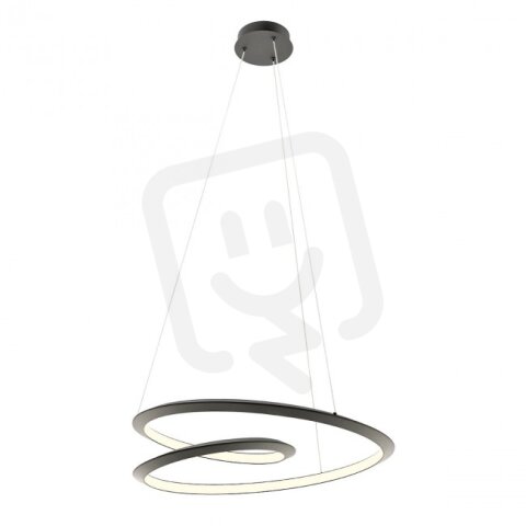 Závěsné svítidlo STORM SU LED 60W CCT BK REDO 01-3378