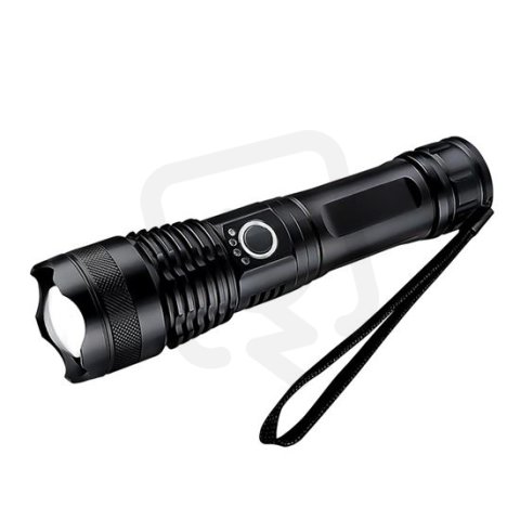 LED nabíjecí svítilna, 1000lm, zoom, dárkové balení, Li-Ion SOLIGHT WN34